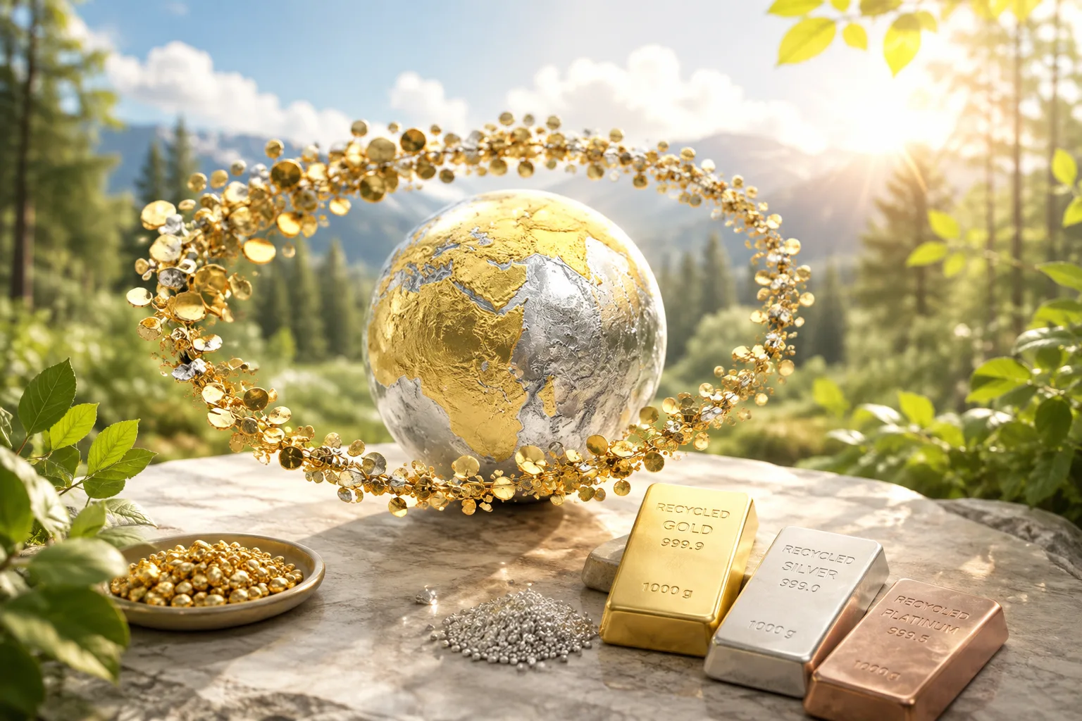 Nachhaltiges Recycling von Edelmetallen