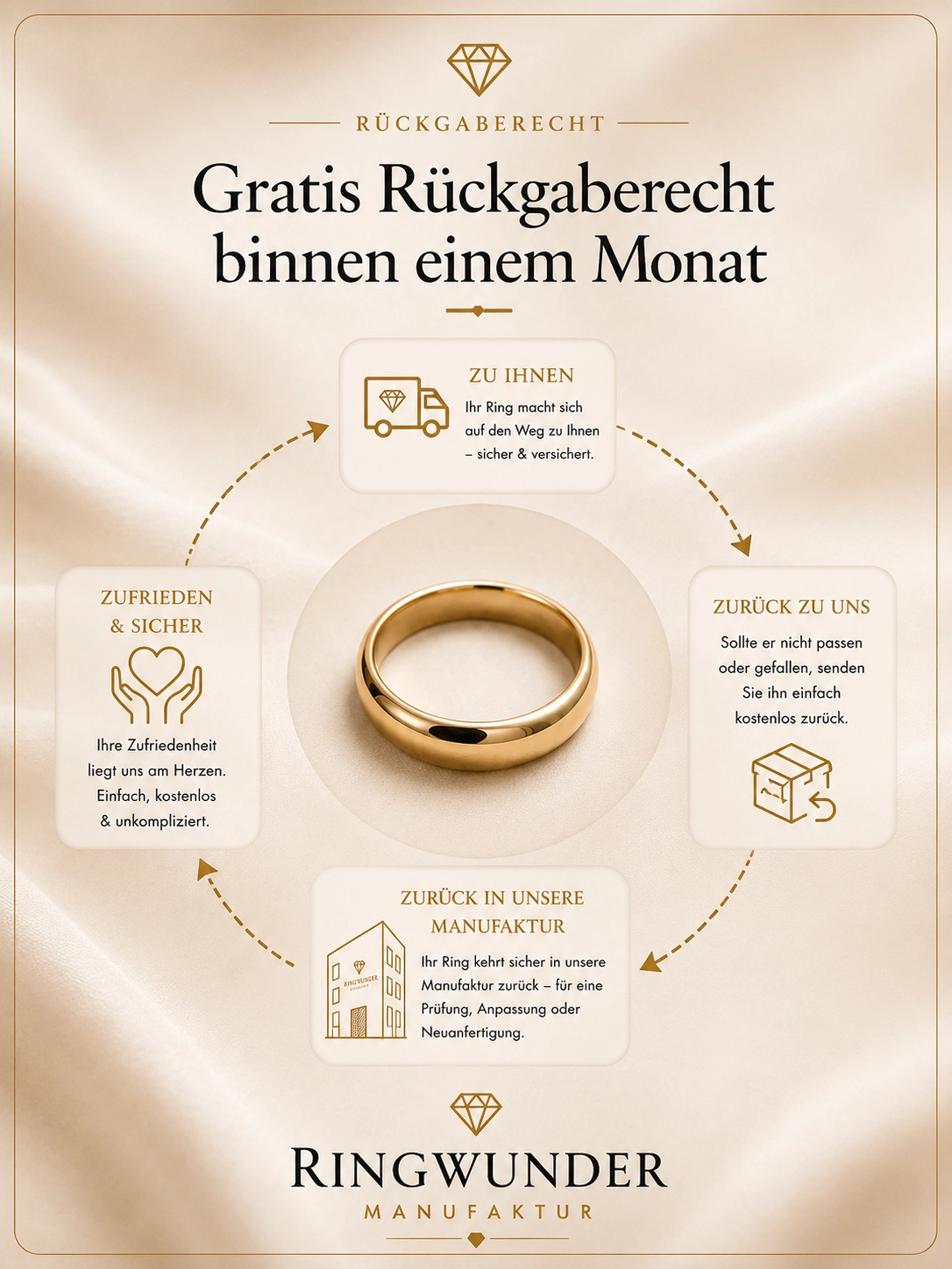 Persönliche Beratung für Trauringe